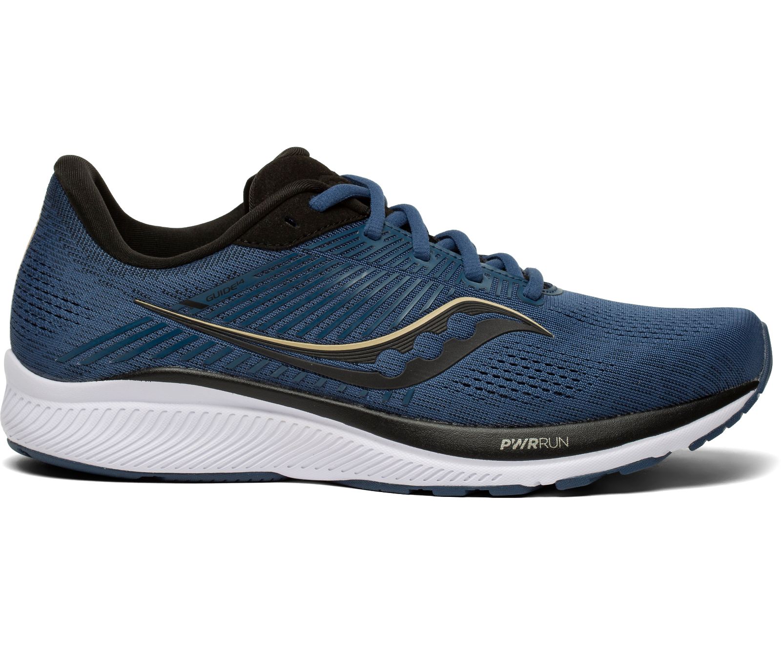 Férfi Saucony Guide 14 Futócipő Sötétkék Fekete | HU 827XYU